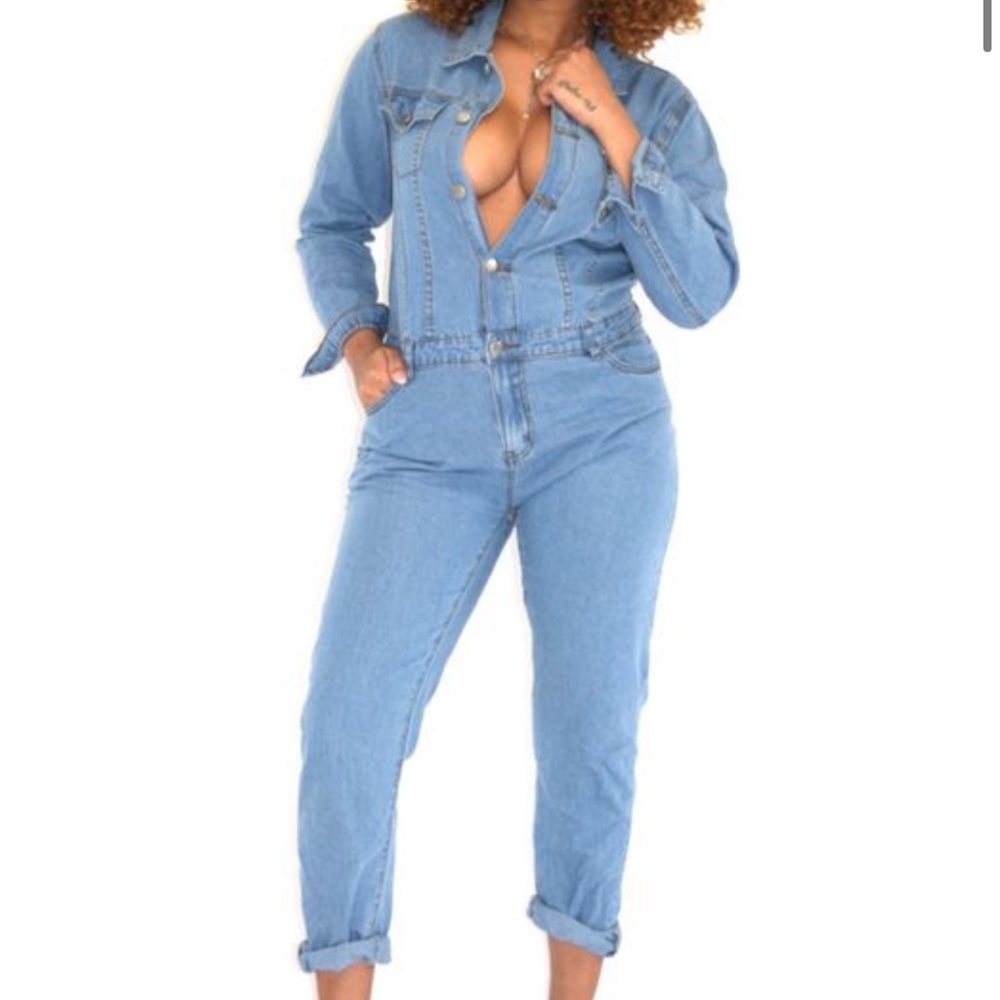 Denim Jumpsuit